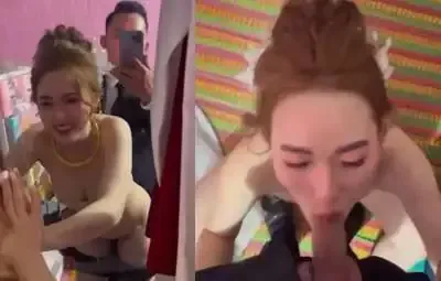 Fahişeler düğün gününde birbirlerini filme aldı